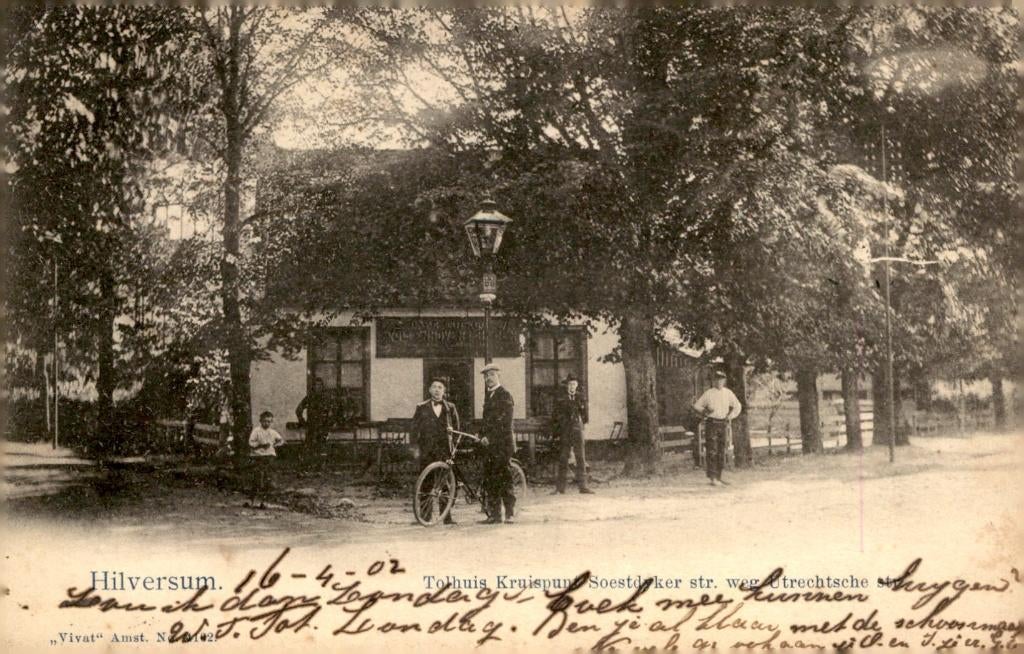 Hilversum Tolhuis Soestdijkerstraatweg Vivat no 4192 # 386, Verzenden, Voor 1920, Gelopen, Noord-Holland