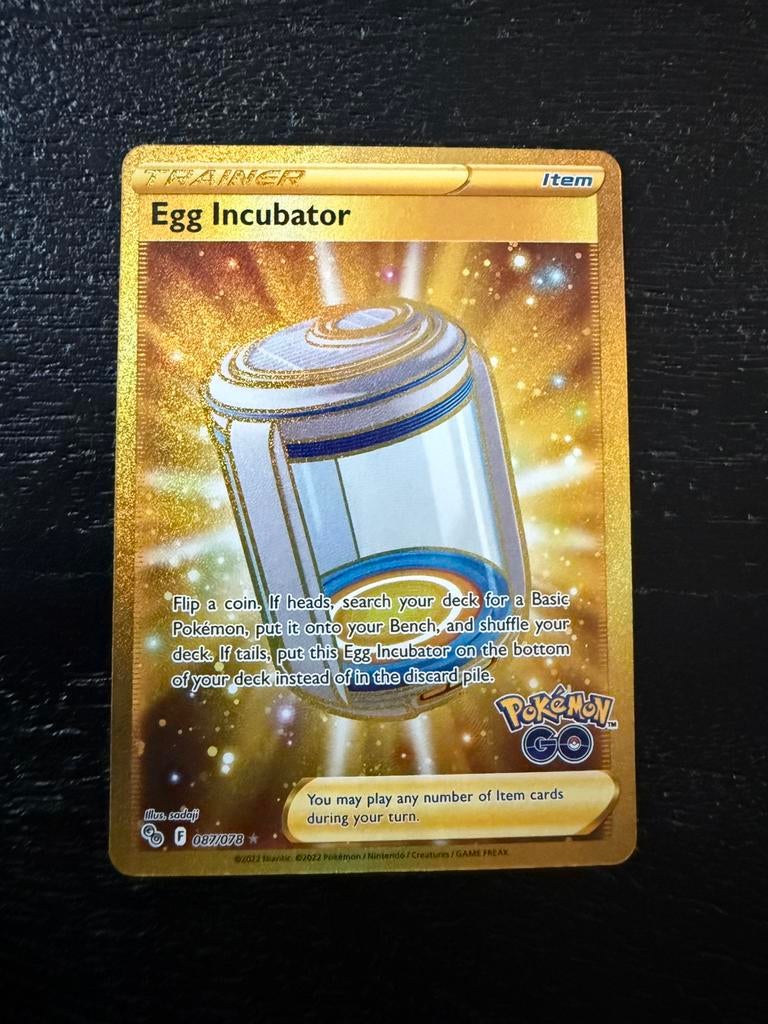 Egg Incubator 087 Pokemonkaart, Ophalen of Verzenden, Zo goed als nieuw