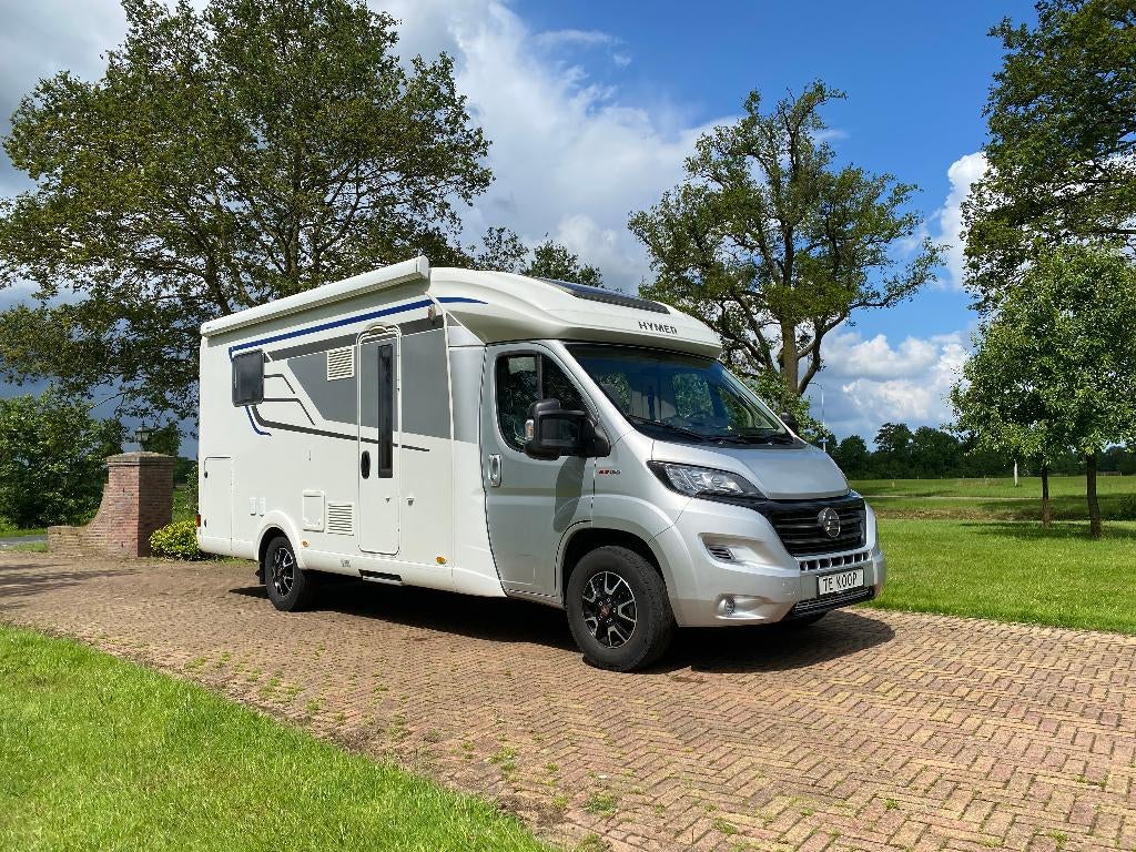Luxe Hymer Tramp Ambition T-GL 598, Queensbed, Ringverwarming, Fiat, Tot en met 2, Bedrijf