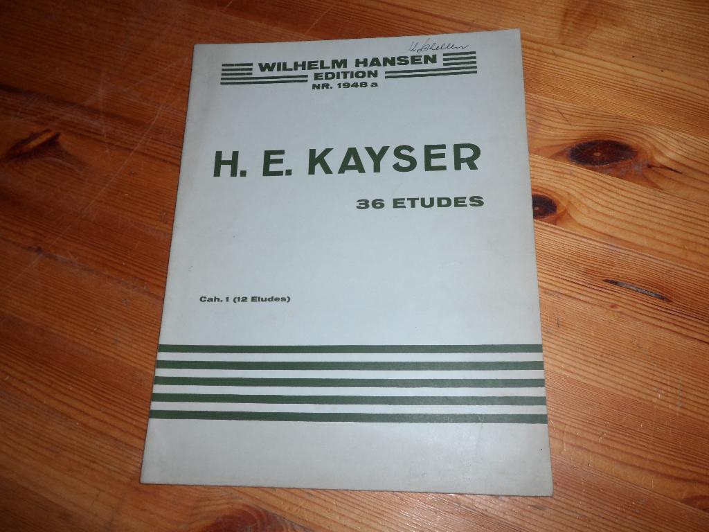 Kayser - etuden op. 20, Gebruikt, Klassiek, Ophalen of Verzenden, Viool of Altviool