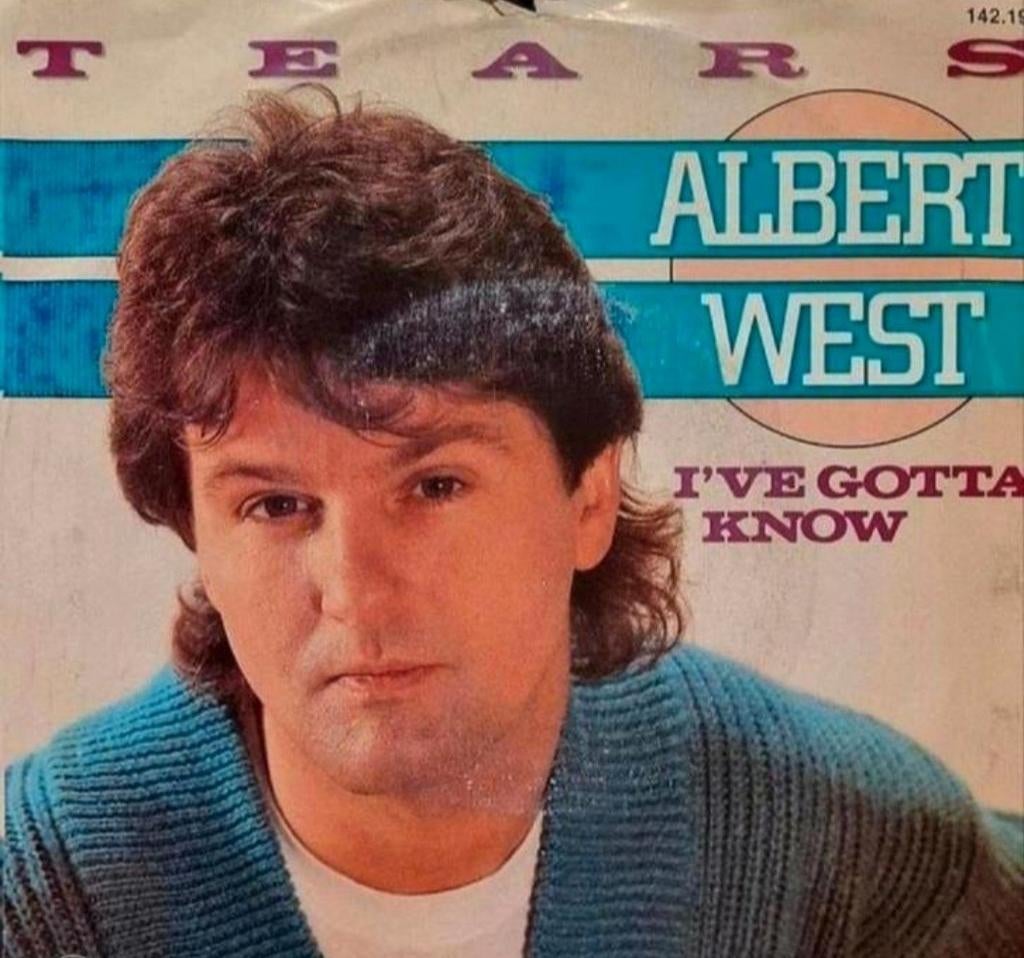 ALBERT WEST - 5 SINGLES !, Ophalen of Verzenden, Gebruikt