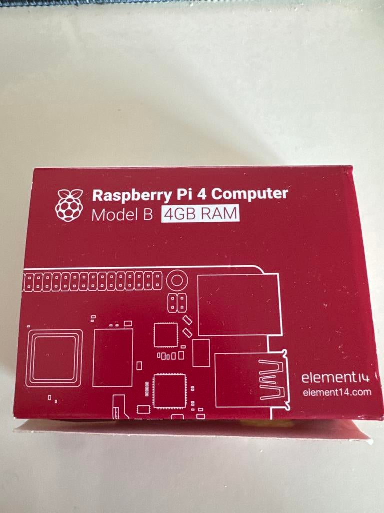 Raspberry Pi 4 Computer Model B 4GB RAM, Computers en Software, Ophalen of Verzenden, Zo goed als nieuw, 4 GB