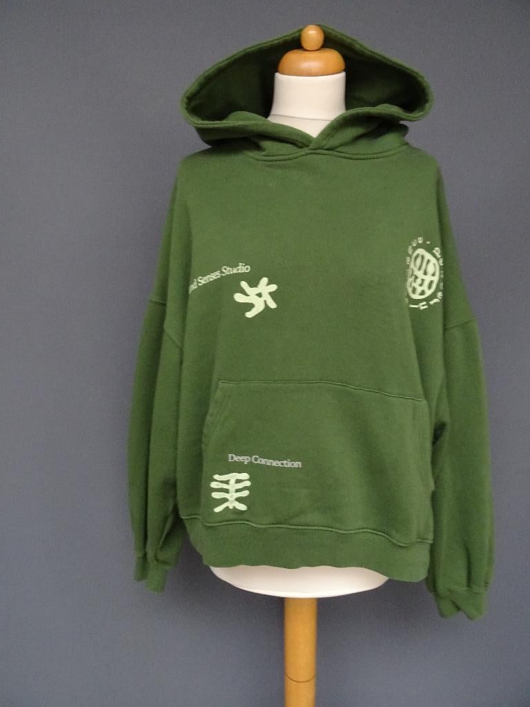 ZARA maat M, hoodie/sweater/trui met wijde mouwen., Kleding | Dames, Maat 38/40 (M), Zara, Ophalen of Verzenden, Zo goed als nieuw