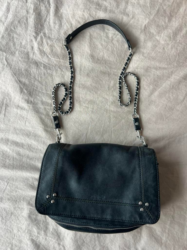 Jerome Dreyfuss Bobi tas zwart, Sieraden, Tassen en Uiterlijk, Tassen | Damestassen, Ophalen of Verzenden, Gebruikt, Zwart, Handtas