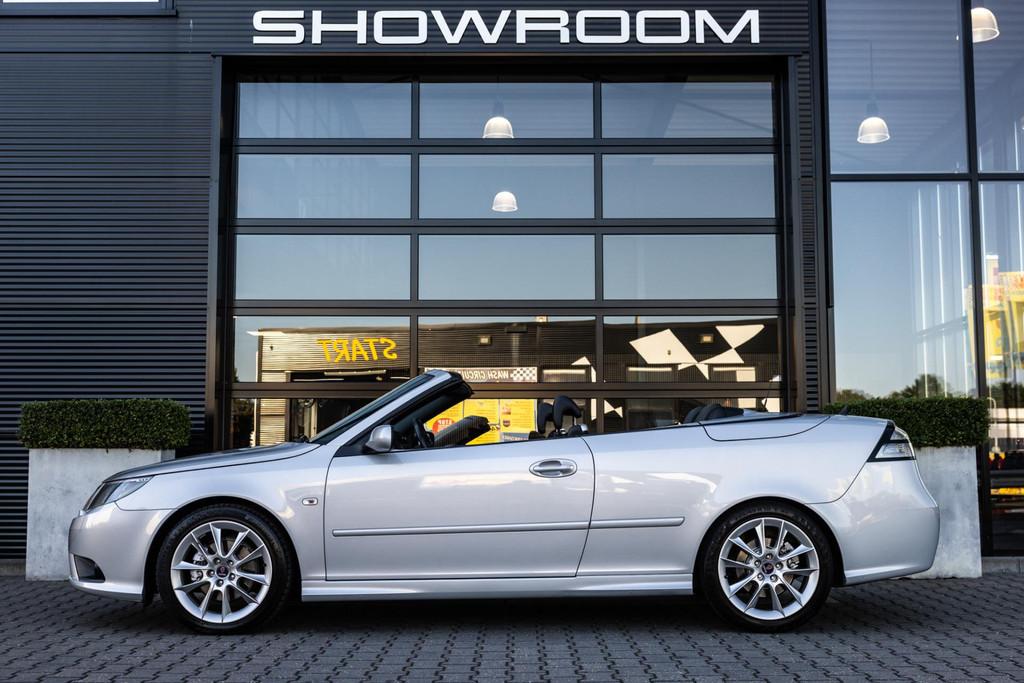 Saab 9-3 Cabrio 2.0 T Vector Spring Edition, Memory, 230pk H, 1998 cc, Gebruikt, Zwart, 4 stoelen