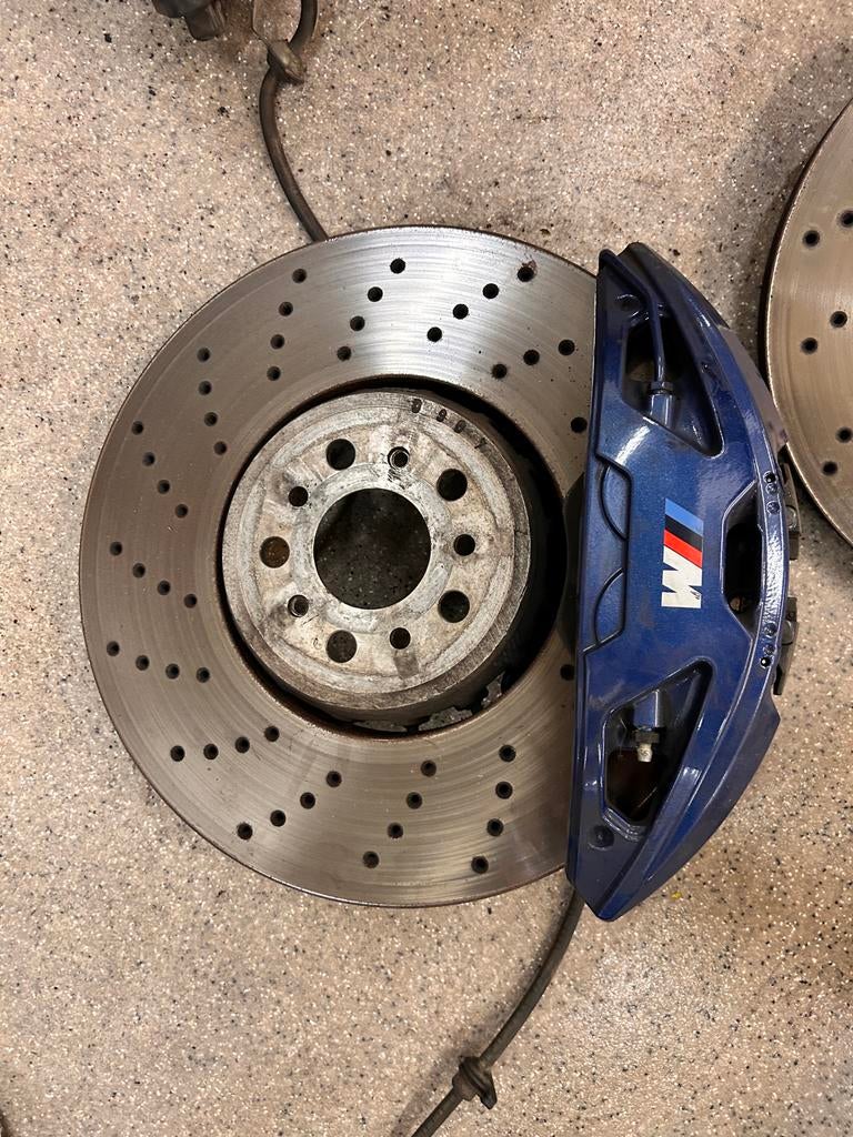 BMW X3M Remschijven + Remklauwen Set, Ophalen of Verzenden, Gebruikt, BMW