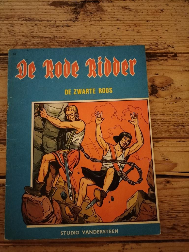 De Rode Ridder - De zwarte roos 1e druk, Boeken, Ophalen, Zo goed als nieuw