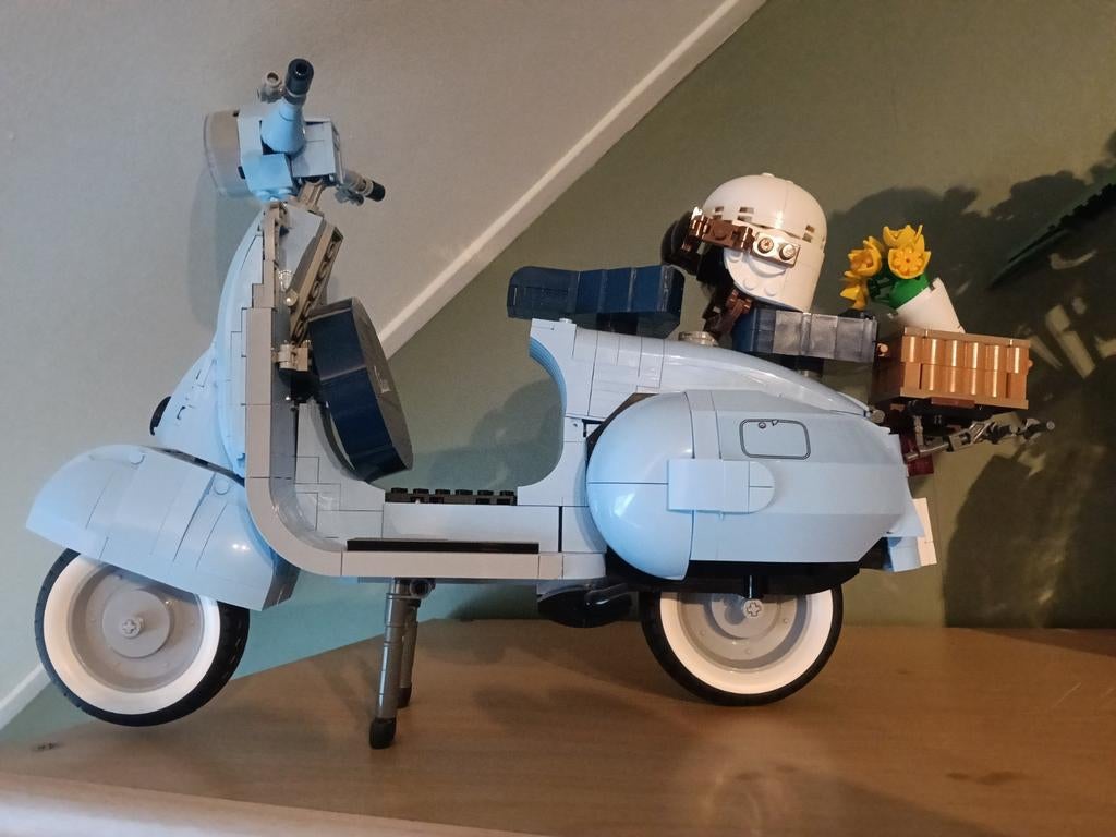 Lego Vespa modelbouw scooter, Overige merken, Auto, Groter dan 1:32, Ophalen of Verzenden