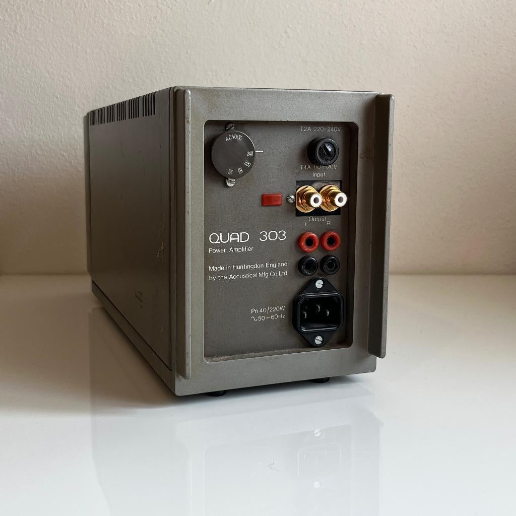 Quad 303 Power Amplifier - Britse Hi-Fi Legende, Audio, Tv en Foto, Versterkers en Receivers, Refurbished, Ophalen, Overige merken
