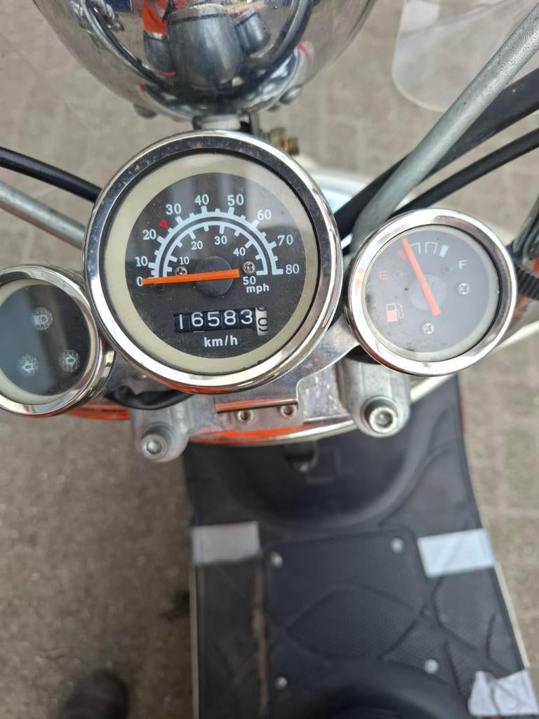 Te koop Sym Allo, Fietsen en Brommers, Scooters | SYM, Ophalen, Gebruikt, Maximaal 45 km/u, Allo