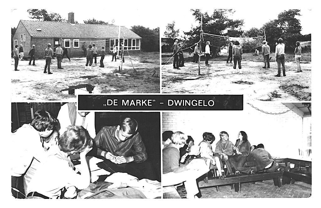 946552 Dwingelo Drenthe 1976 De Marke  zegel Vierdaagse