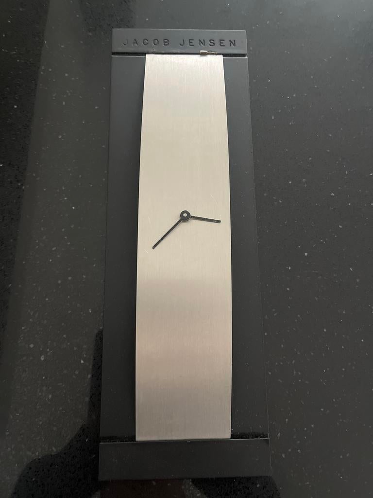 Jacob Jensen design klok - onderhoud/reparatie nodig, Huis en Inrichting, Ophalen of Verzenden, Gebruikt, Analoog, Wandklok