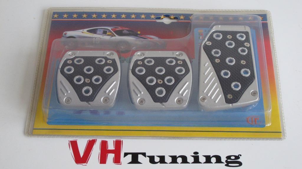 Sport pedal pads H-24/12 Pedalenset zwart aluminium, Ophalen of Verzenden