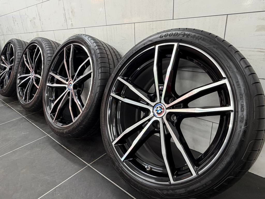 19 inch Orig. BMW G20 G26 G21 Styling velgen Zomer Breedset, 19 inch, Gebruikt, 255 mm, Banden en Velgen