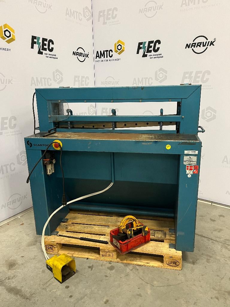 Pneumatische plaatschaar, Ophalen, Gebruikt, Nb, Scantool