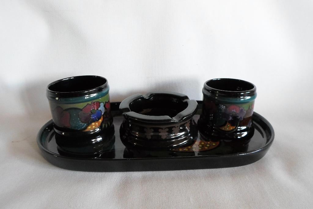 Plateel Rook Set Gouda Holland, Antiek en Kunst, Ophalen of Verzenden