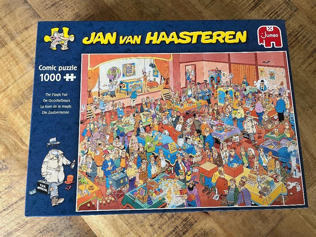 Jan van Haasteren, Ophalen, 500 t/m 1500 stukjes, Gebruikt, Legpuzzel