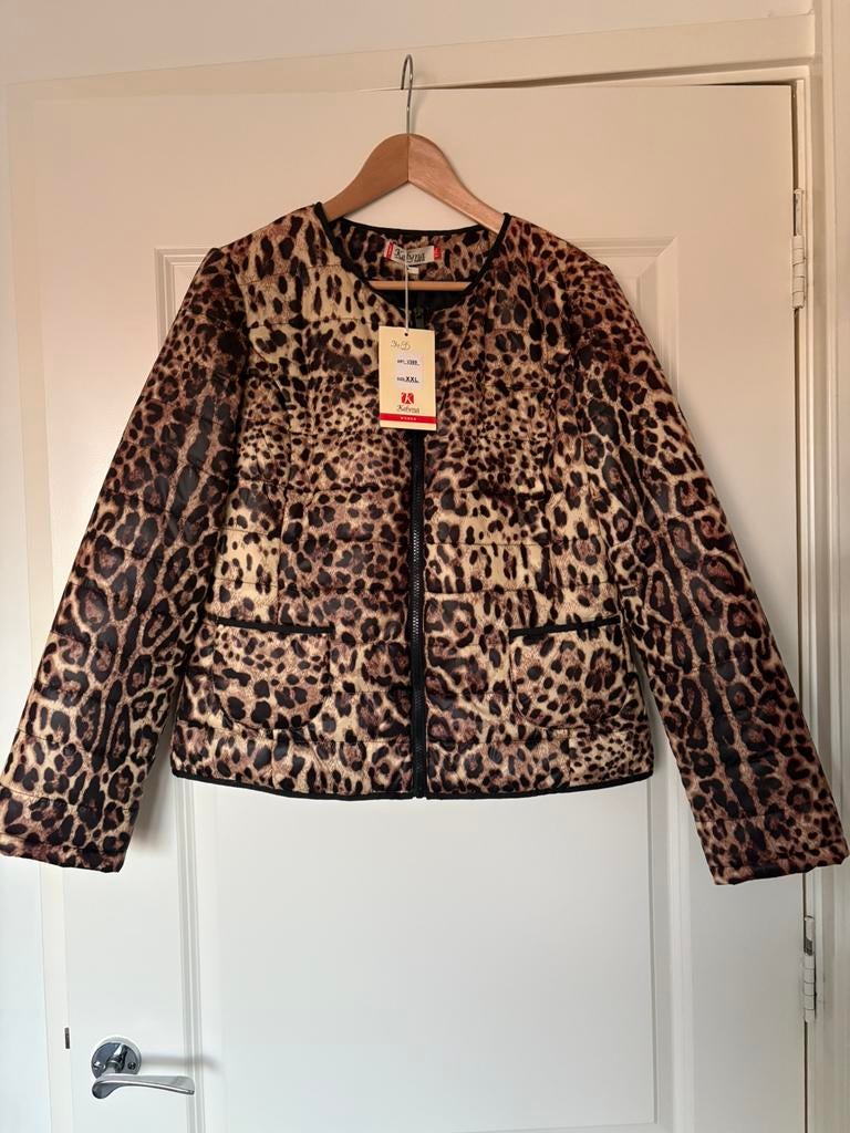 Tijger jas nieuw met prijskaartje, Maat 38/40 (M), Zwart, Nieuw, Ophalen of Verzenden