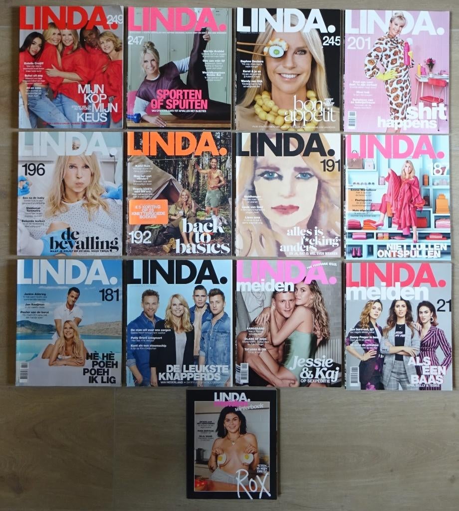 Linda en Lindameiden Tijdschriften / magazines boeken 13 st, Boeken, Tijdschriften en Kranten, Ophalen of Verzenden, Zo goed als nieuw
