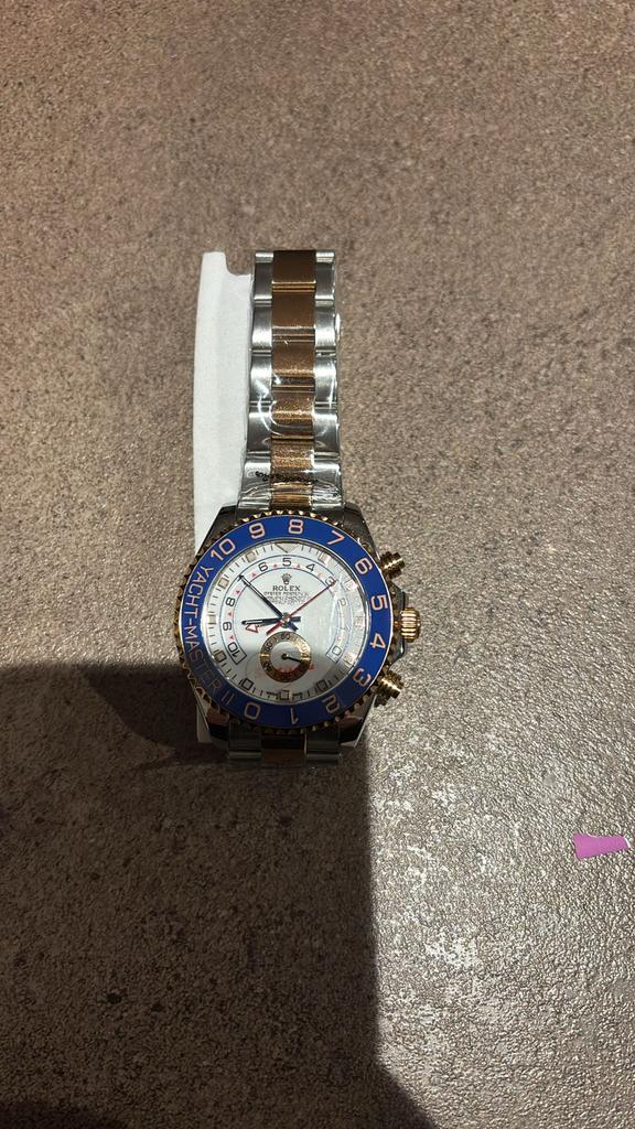 Yacht master II, Ophalen of Verzenden, Zo goed als nieuw, Staal, Rolex