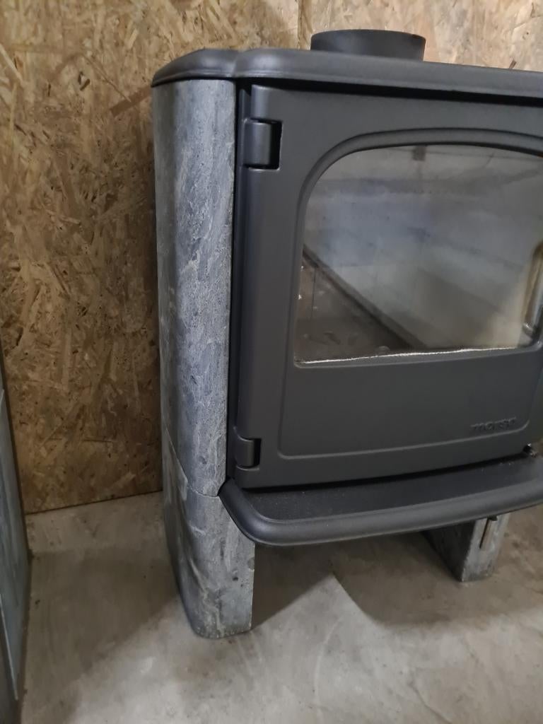 MOOIE SPEKSTEEN HOUTKACHEL MERK MORSO, Ophalen, Gebruikt, Morso, Houtkachel