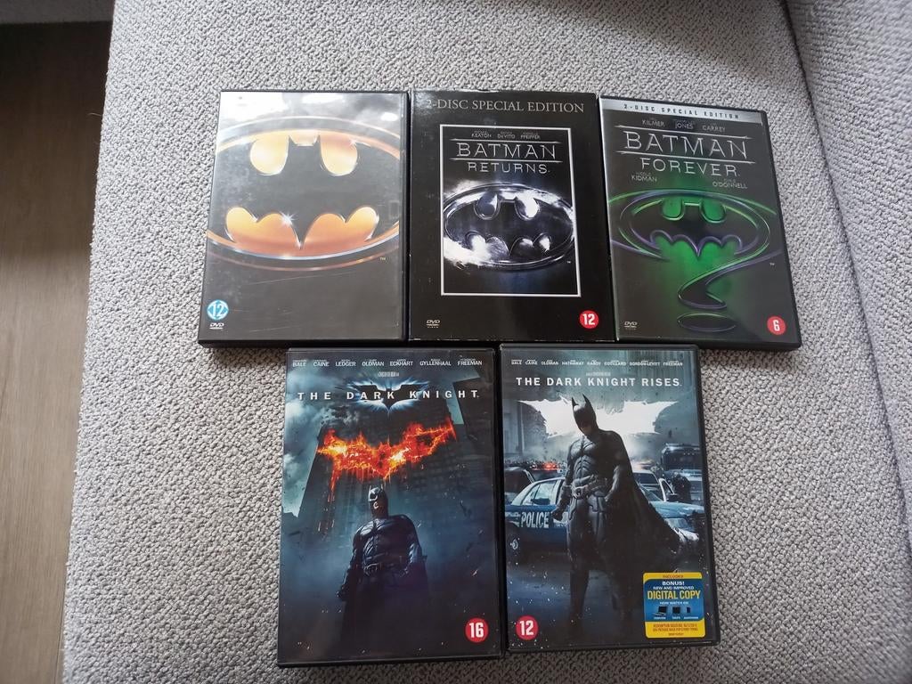 5x Batman, set, Vanaf 12 jaar, Ophalen of Verzenden, Zo goed als nieuw, Actie