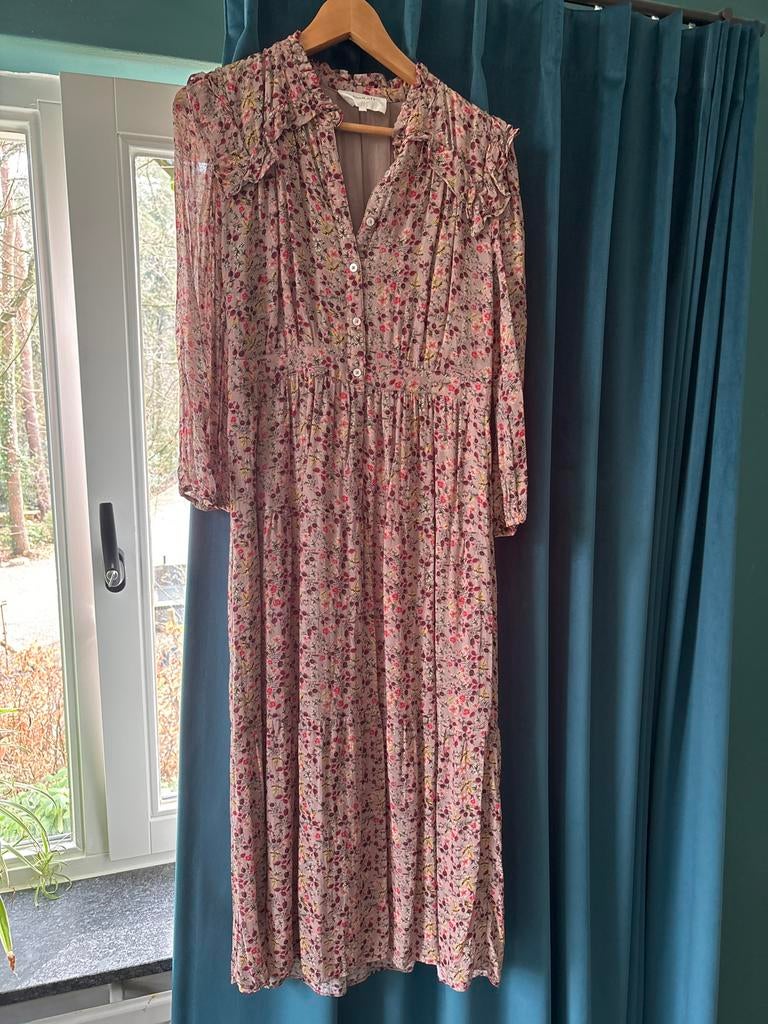 Ba&sh zomerjurk maat 3, gevoerd met dunne mouwtjes, Kleding | Dames, Ophalen of Verzenden, Nieuw, Maat 38/40 (M)