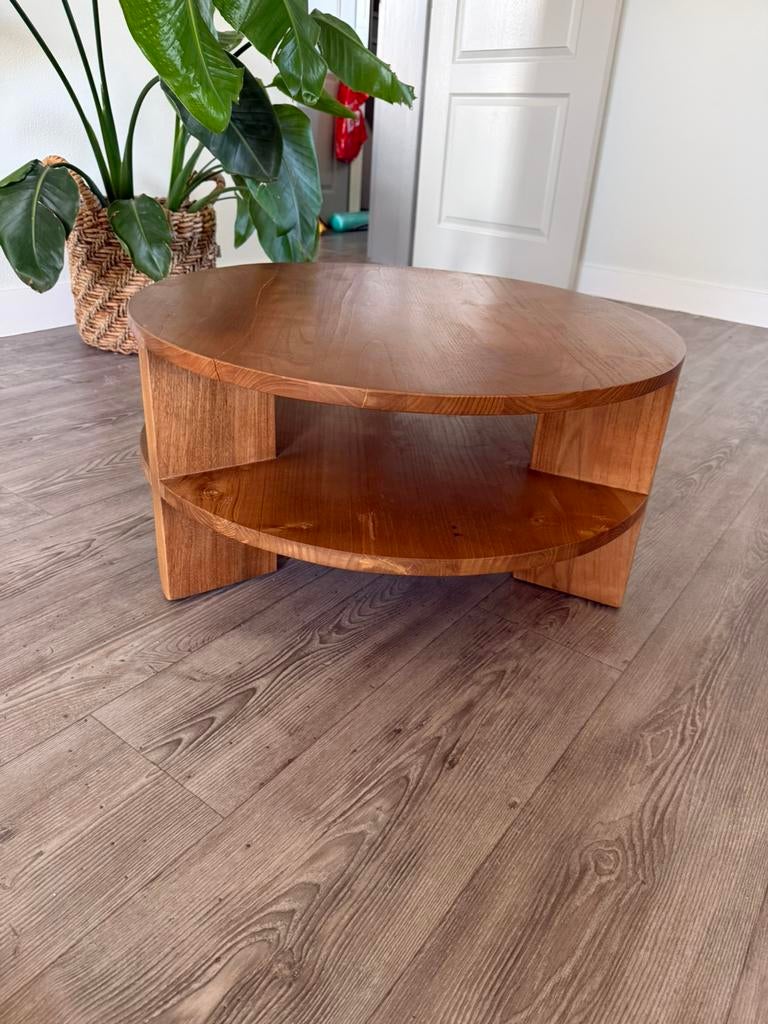 Salontafel, Ophalen, Gebruikt, 50 tot 100 cm, Rond