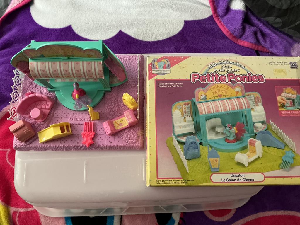 Ijssalon, petit pony g1, Ophalen of Verzenden, Zo goed als nieuw