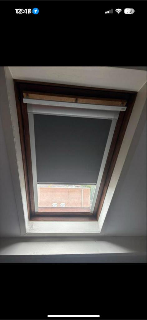 Rolgordijn verduisterend, Doe-het-zelf en Verbouw, Glas en Ramen, Ophalen, Minder dan 80 cm, 80 tot 120 cm, Zo goed als nieuw