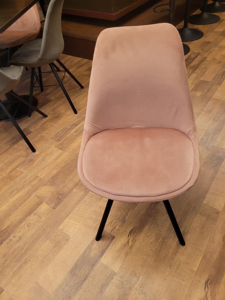 Cafe stoelen, 4 roze en 9groene, Ophalen, Gebruikt, Overige kleuren, Vijf, Zes of meer stoelen