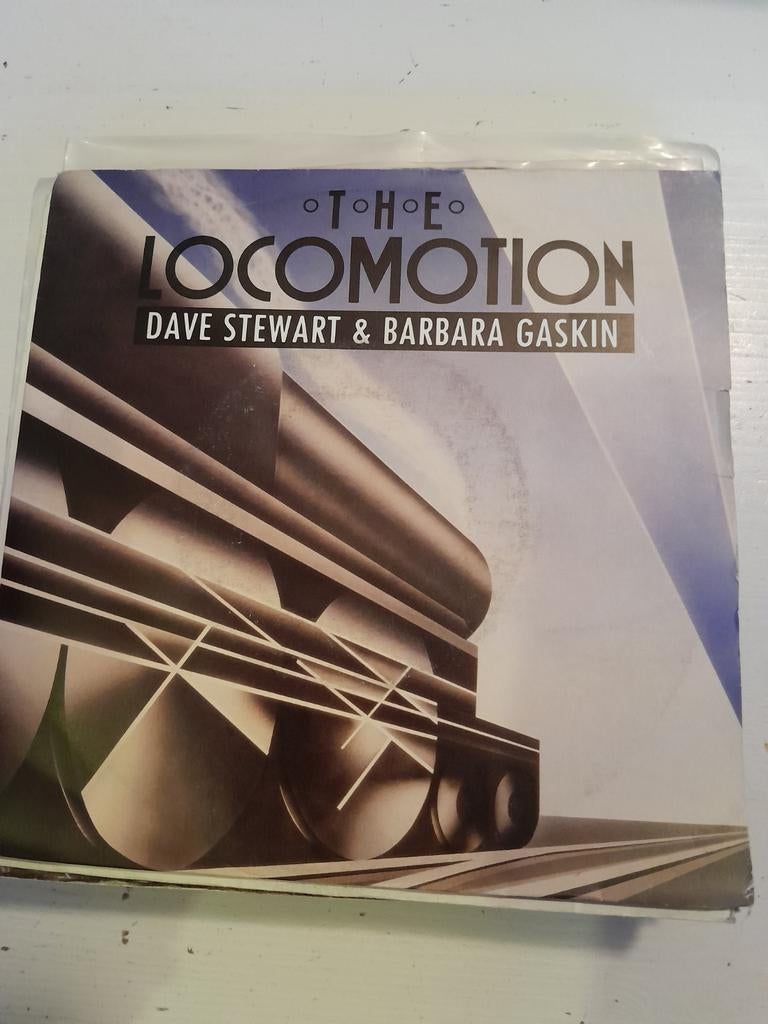 Dave stewart 7inch the locomotion, Ophalen of Verzenden, Zo goed als nieuw, Pop