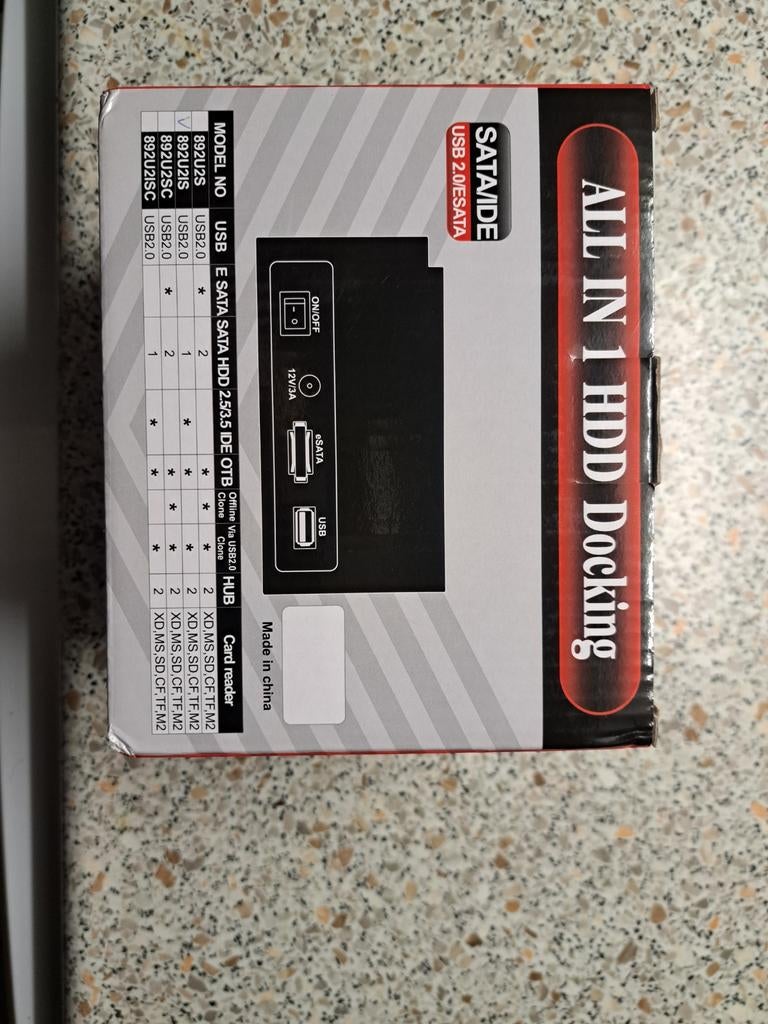 USB Docking Station voor HDD - SATA/IDE All-in-1, Computers en Software, Dockingstations, Onbekend, Nieuw, Ophalen of Verzenden