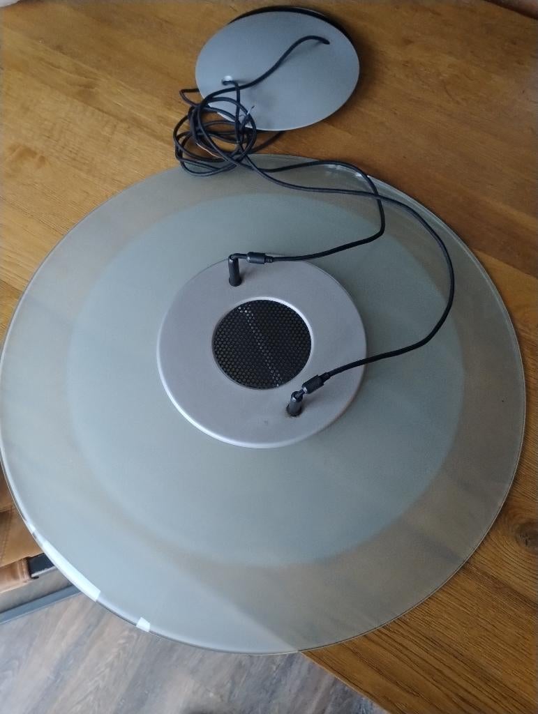 hanglamp Nebula van Sargot, Huis en Inrichting, Lampen | Hanglampen, Ophalen, Gebruikt, Glas, 75 cm of meer