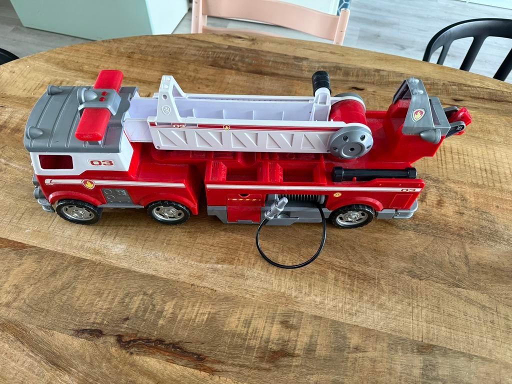 Paw patrol brandweerauto 60 cm met geluid en licht, Ophalen, Zo goed als nieuw