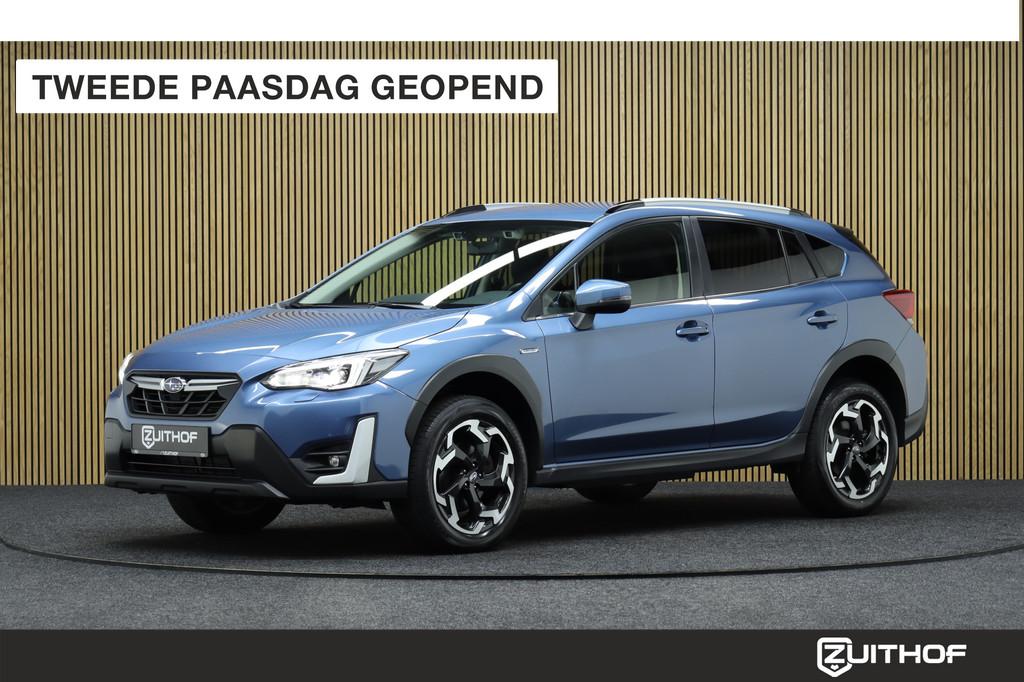 Subaru XV 2.0i e-BOXER Luxury AWD | Adaptive-cruise | Apple, 4 cilinders, Blauw, Origineel Nederlands, Bedrijf