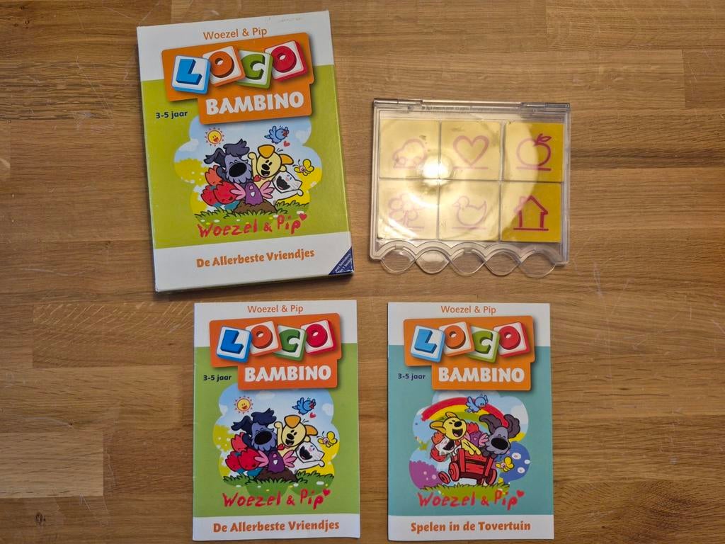 Bambino Loco Woezel en Pip met 2 boekjes, Kinderen en Baby's, Speelgoed | Educatief en Creatief, Ophalen of Verzenden, Zo goed als nieuw