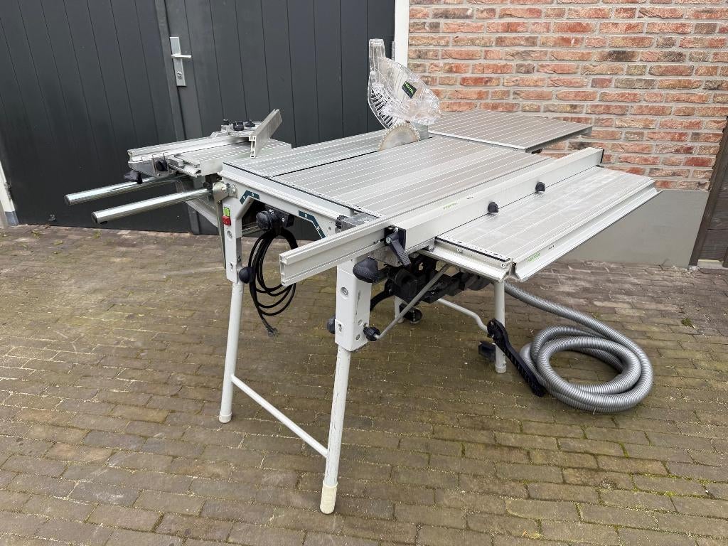 Festool CS 70 EBG-SET PRECISIO trek-/afkortzaag nieuw€3700+, Ophalen, 70 mm of meer, Zo goed als nieuw, Afkortzaag
