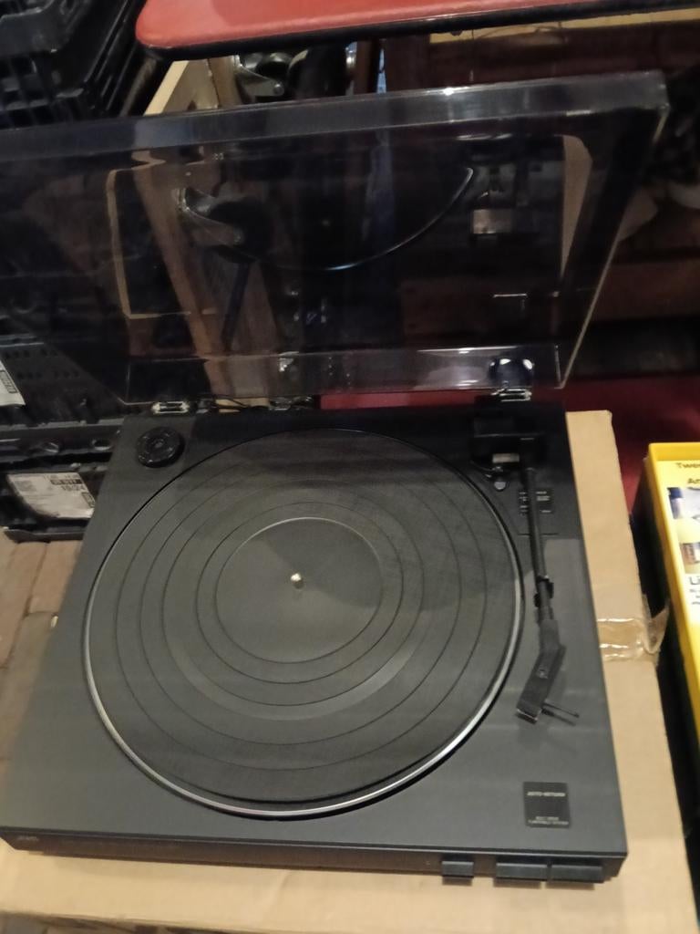 JVC AL-E31BK Platenspeler - Zo goed als nieuw, Audio, Tv en Foto, Platenspelers, Overige merken, Ophalen of Verzenden, Zo goed als nieuw