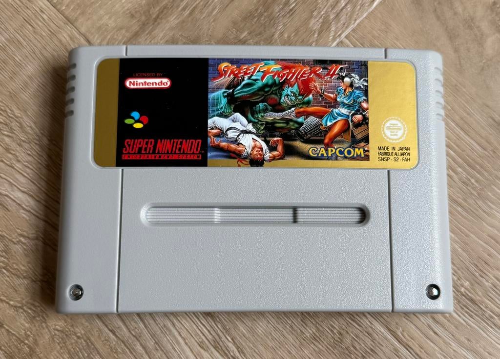 Street Fighter 2, Spelcomputers en Games, Vechten, 2 spelers, Ophalen of Verzenden, Zo goed als nieuw