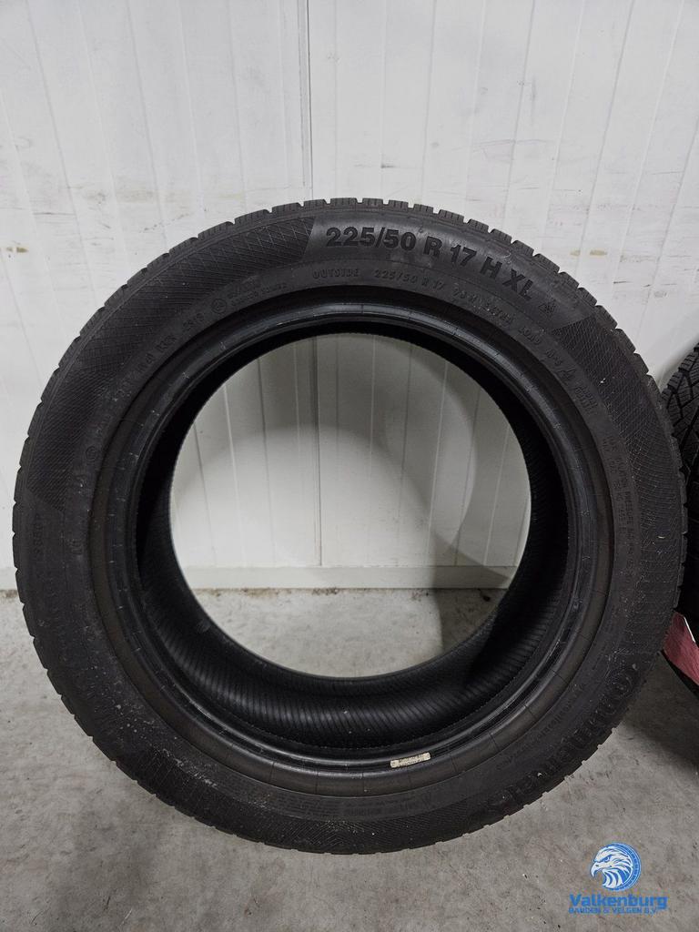 6-7mm! Winterbanden 225/50R17 Continental WinterContact TS85, Gebruikt, -, -, 17 inch