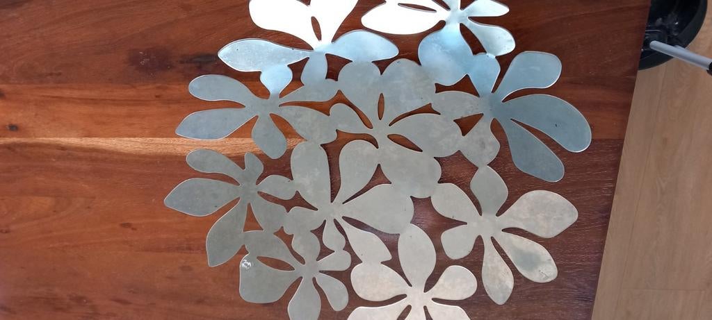 RVS (fruit)schaal, Huis en Inrichting, Woonaccessoires | Overige, Ophalen, Gebruikt