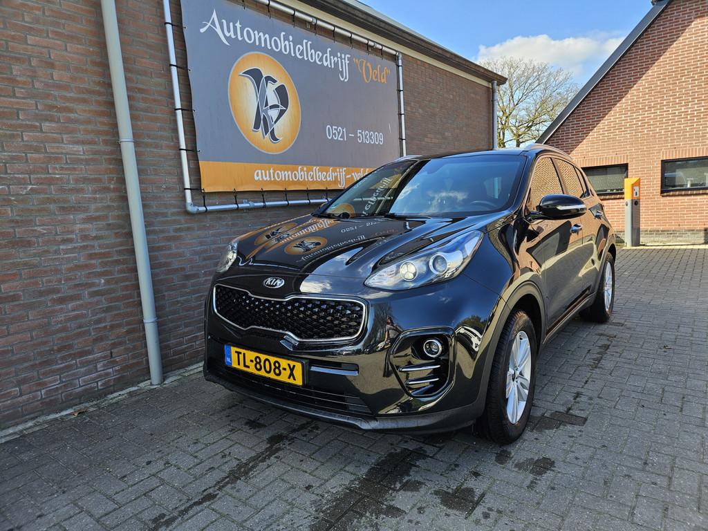 Kia Sportage 1.6 GDI DynamicLine (bj 2018), Voorwielaandrijving, Stof, Gebruikt, Origineel Nederlands
