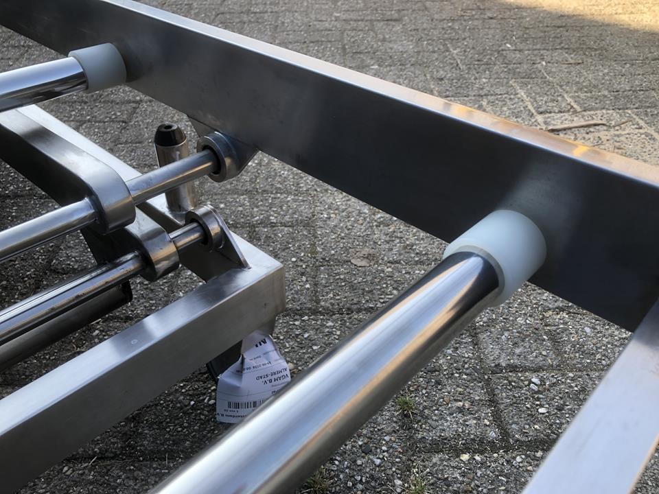 RVS heftafel tot 155 cm met accu nieuw, Niet ingevuld, Nieuw, Niet ingevuld, Ophalen