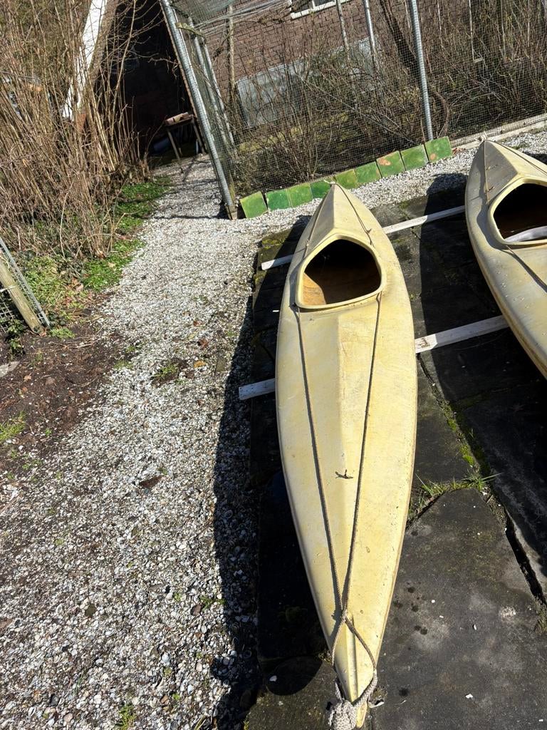 Kajak, of kayak (vrijwel geheel geslotenen kano), Ophalen, Gebruikt, 1-persoons