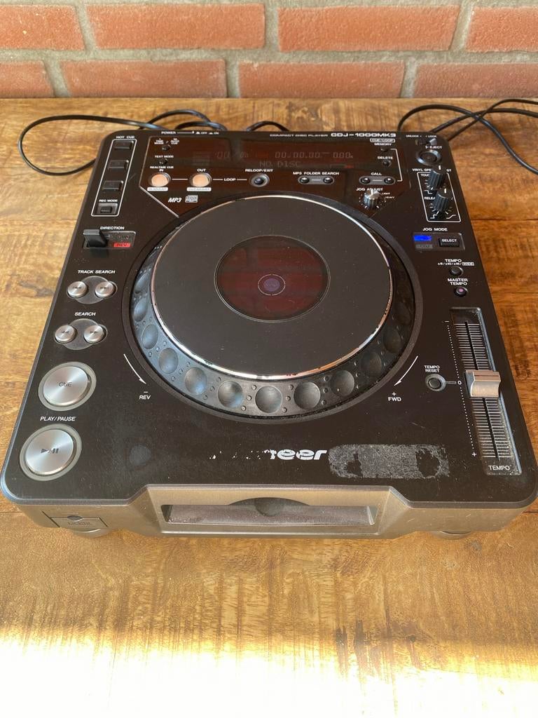 Pioneer CDJ-1000 MK3, Muziek en Instrumenten, Dj-sets en Draaitafels, Ophalen, Gebruikt, Draaitafel, Pioneer