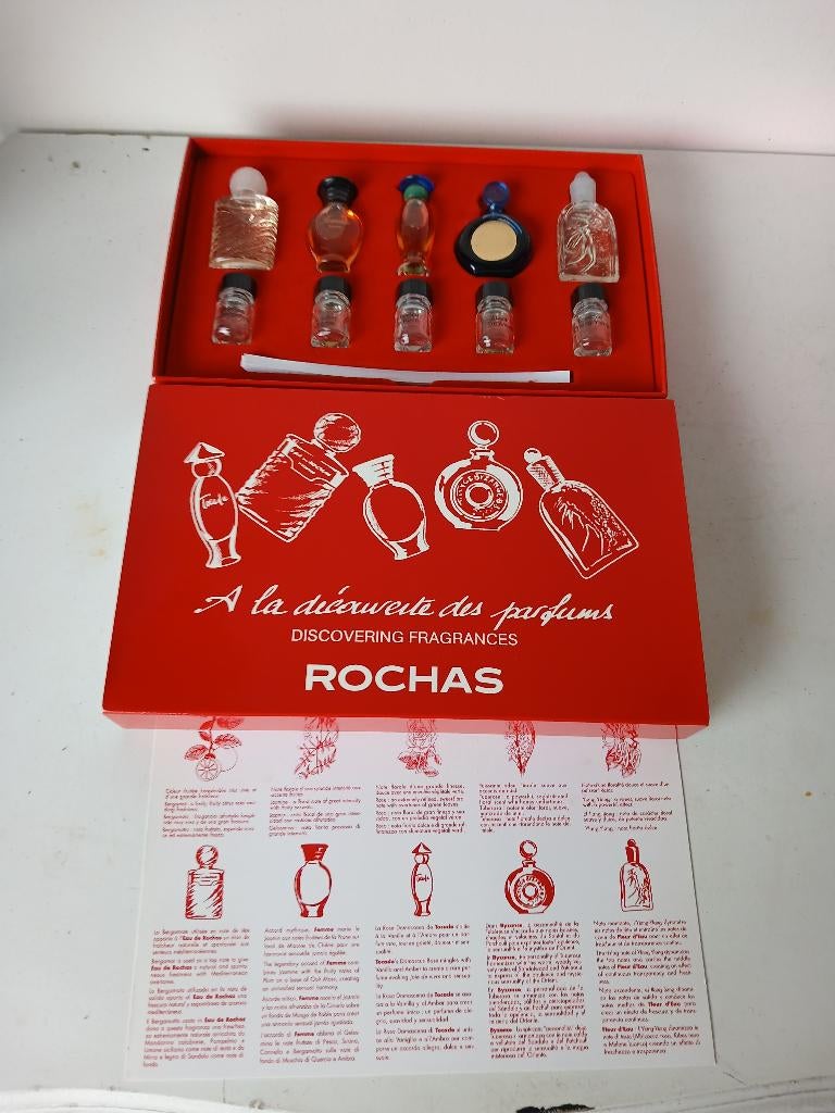 RARITEIT !!!! Rochas  geschenkverpakking Discovering .., Verzenden, Nieuw, Miniatuur, Gevuld