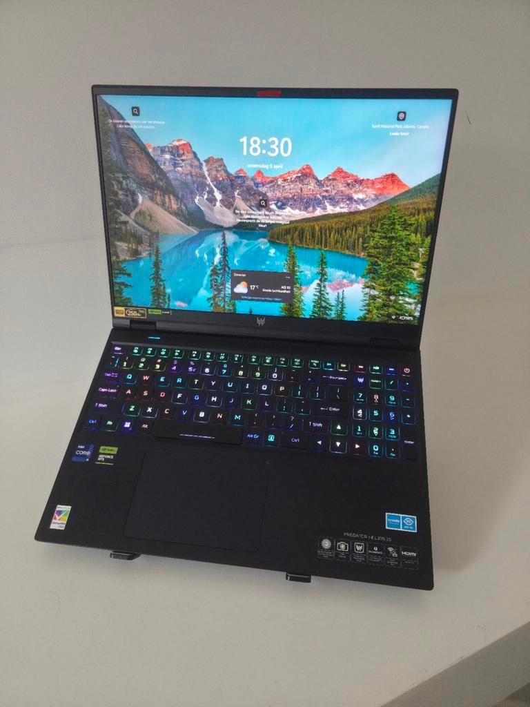 Predator Helios 16 PH16-71-97RS Gaming notebook | Garantie |, Ophalen, Met videokaart, Acer Predator, 2 TB