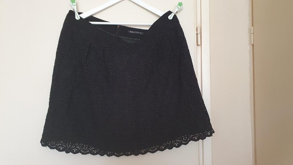 Rok, maat 46,  zwart., Kleding | Dames, Rokken, Ophalen of Verzenden, Zo goed als nieuw, Maat 46/48 (XL) of groter, Zwart