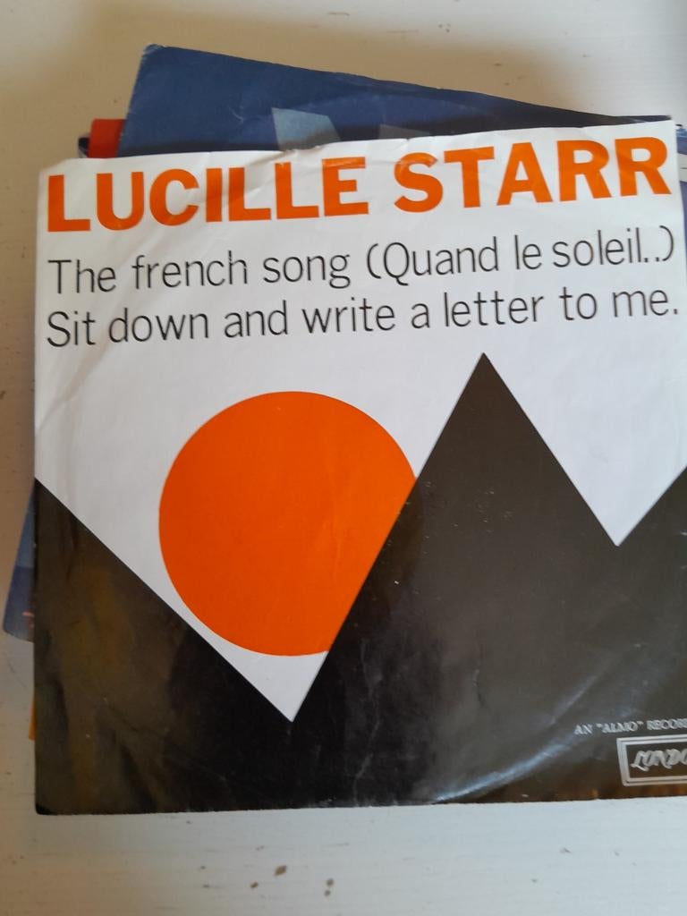 Lucille starr 7inch the french song, Ophalen of Verzenden, Zo goed als nieuw, Pop